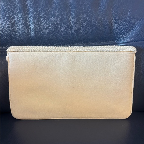 Elegant Evil Eye Pink and Cream Clutch - Picture 6 of 7